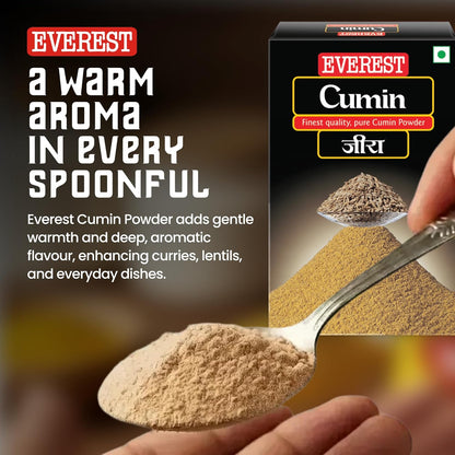 Everest Cumin Powder, Carton, 100 Gram