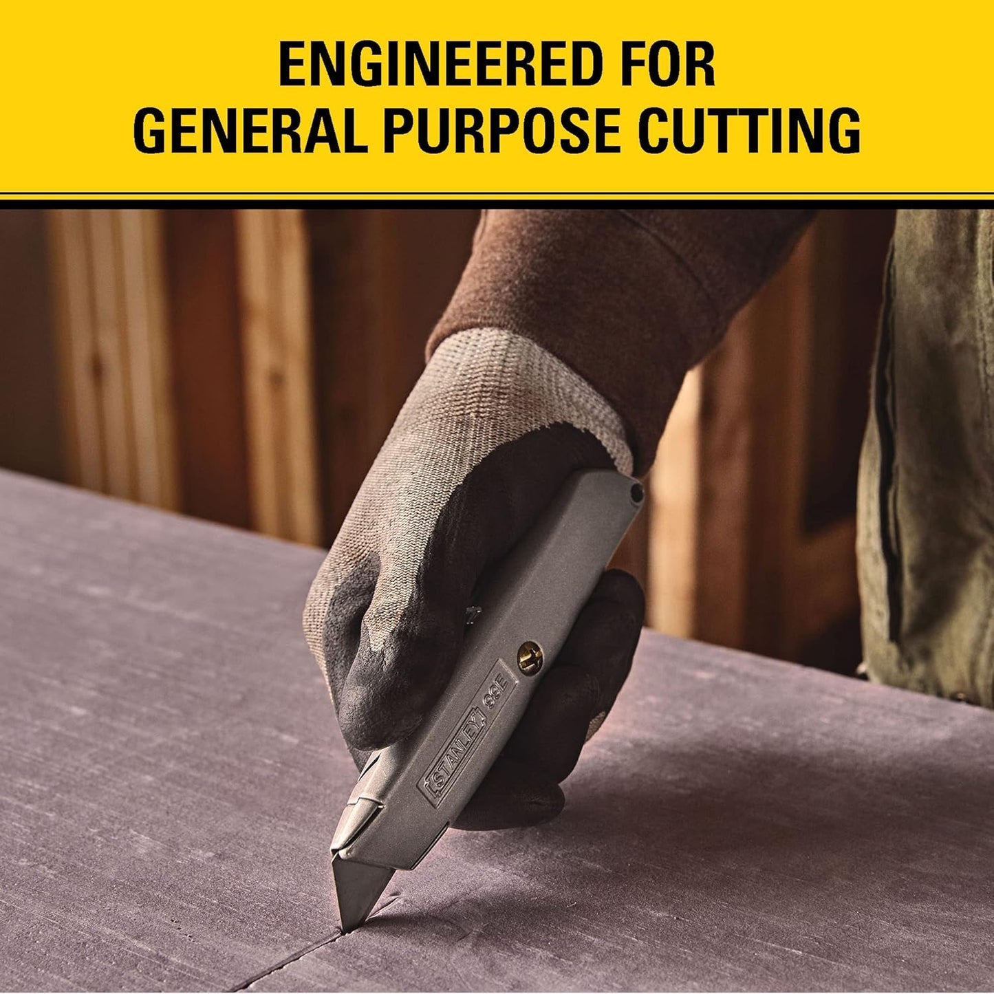 Stanley 11-921L 50-Pack Heavy Duty Utility Blades with Dispenser