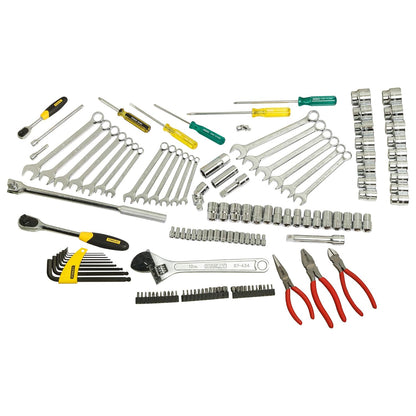 STANLEY 99-059 Metric Tool Kit for Automotive Use (132-Pieces),Multicolour, ?24 x 9 Centimeters