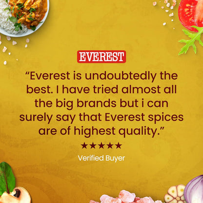 Everest Garam Masala – 50g | Aromatic 13-Spice Blend for Curries, Gravies & Indian Cooking | Fine-Ground Garam Masala Powder for Rich Colour & Balanced Flavour