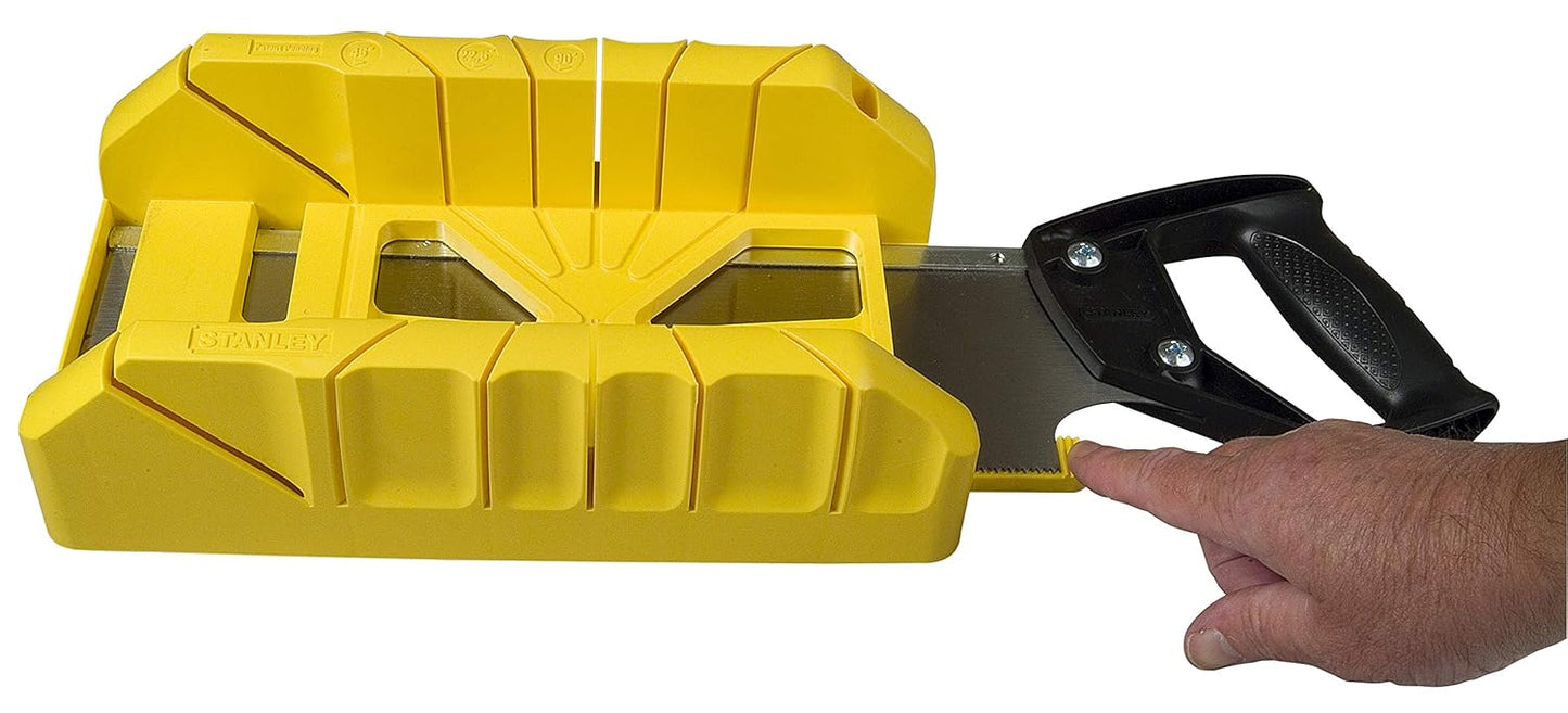 STANLEY 1-19-800 Storage Mitre Box with Saw