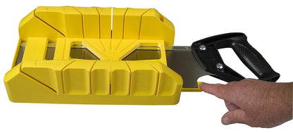 STANLEY 1-19-800 Storage Mitre Box with Saw