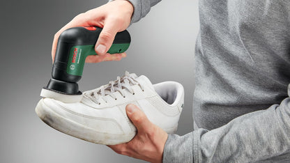 Bosch Home & Garden Electric Cleaning Brush, Cordless, Rechargeable via USB, Powerful Motor, for Kitchen, Bathroom, Shoes, Furniture & More, IPX5 Water Resistant, 3.6 V Integrated Battery