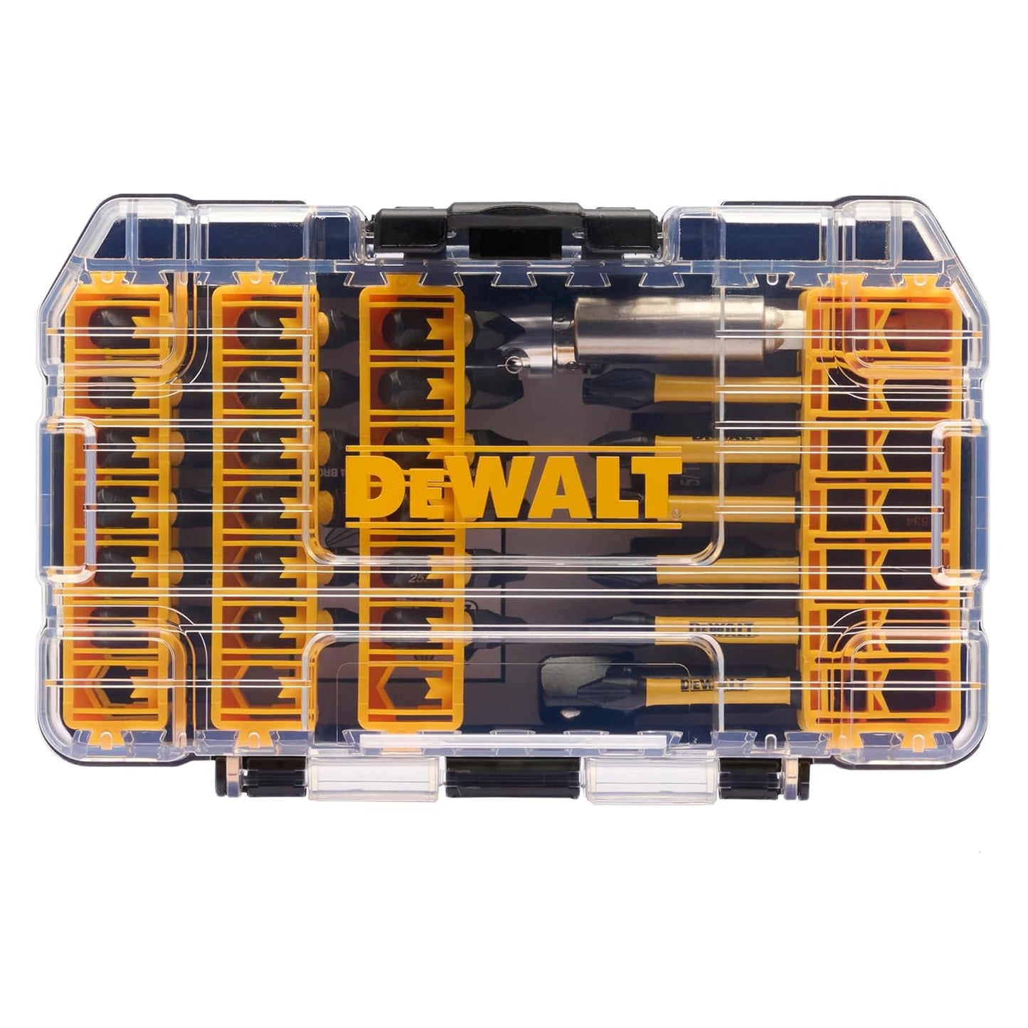 DEWALT DWA2T40IR 40-Piece IMPACT READY FLEXTORQ® Screw Driving Set With TOUGHCASE®, Ideal for DIY and Professional Screwdriving Applications