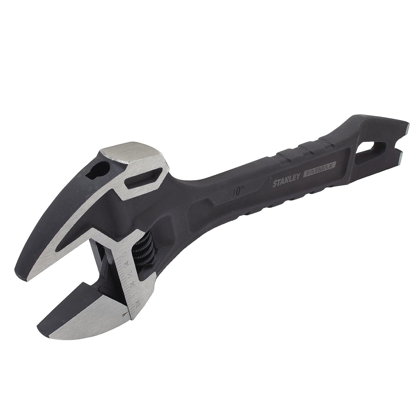 Stanley Tools STA075081 Stanley Fatmax Demolition Wrench 250mm (10in) Capacity 37mm, Black