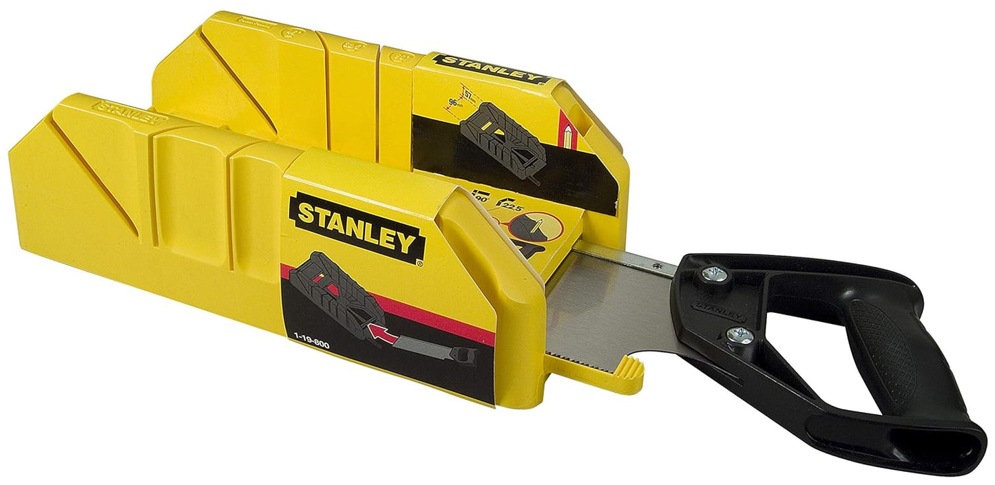 STANLEY 1-19-800 Storage Mitre Box with Saw