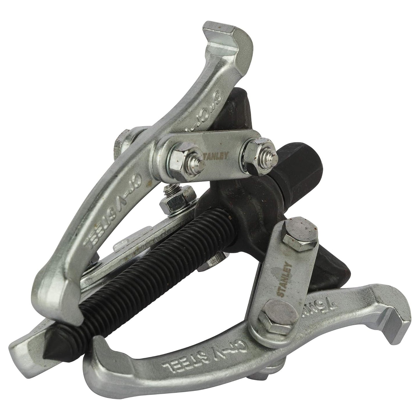 STANLEY 70746-S Carbon Steel 3 Jaw Gear Puller, 75 mm, Silver