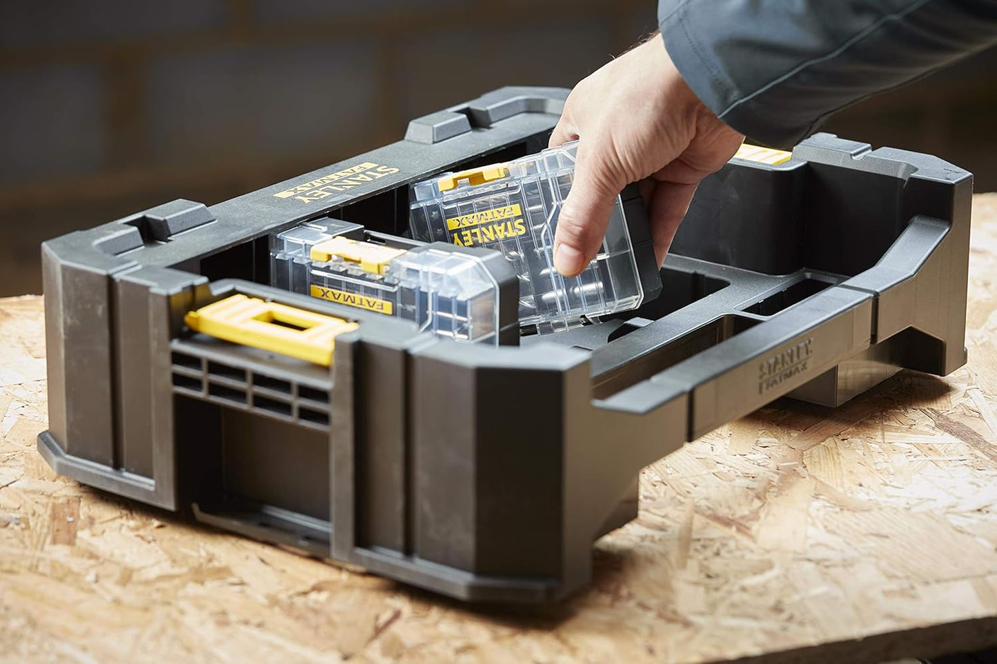 Stanley STA88561-XJ Set of 14 Pieces for Masonry, Metal and Wood