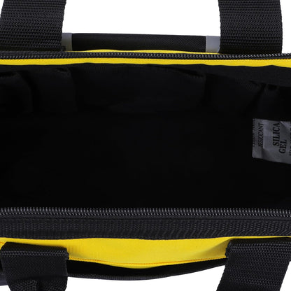 STANLEY STST512114 12'' Multipurpose Tools Storage Nylon Water Proof Open Mouth Bag, 1 Year Warranty, YELLOW & BLACK