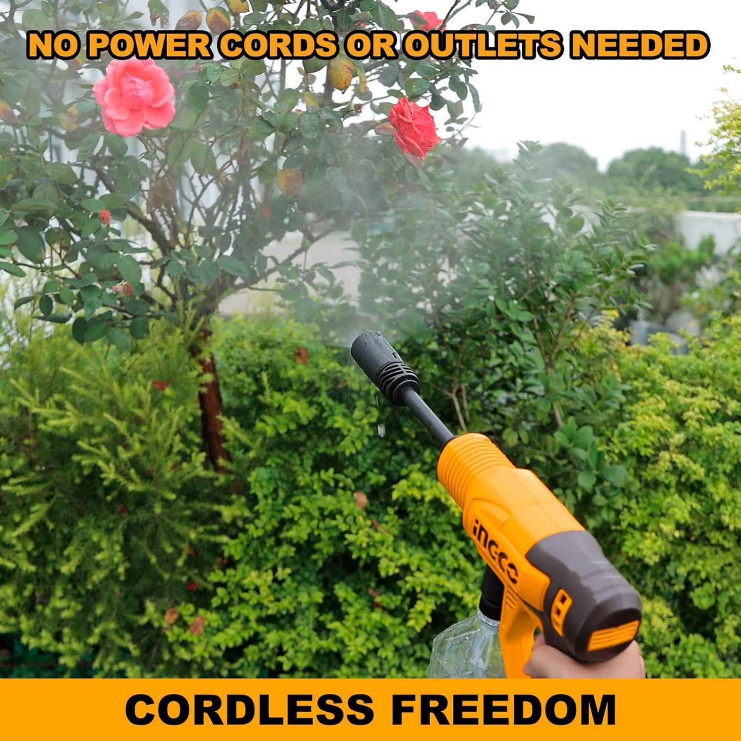 INGCO Cordless Pressure Washer CPWLI20362