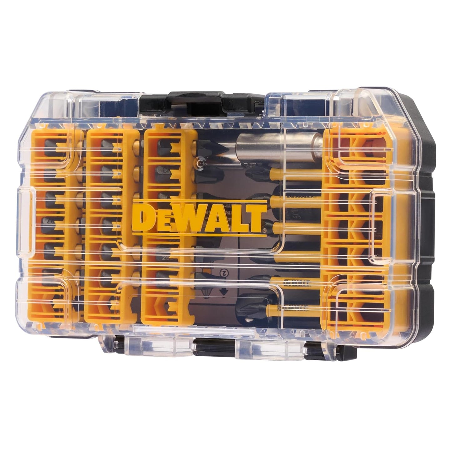 DEWALT DWA2T40IR 40-Piece IMPACT READY FLEXTORQ® Screw Driving Set With TOUGHCASE®, Ideal for DIY and Professional Screwdriving Applications