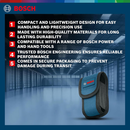 Bosch GLM 40 Pouch Professional – Durable, Long-Lasting Tool Part with Compact Design (10 x 2 x 2.7 cm, 28g) – Ideal for Everyday Use, Properly Packaged