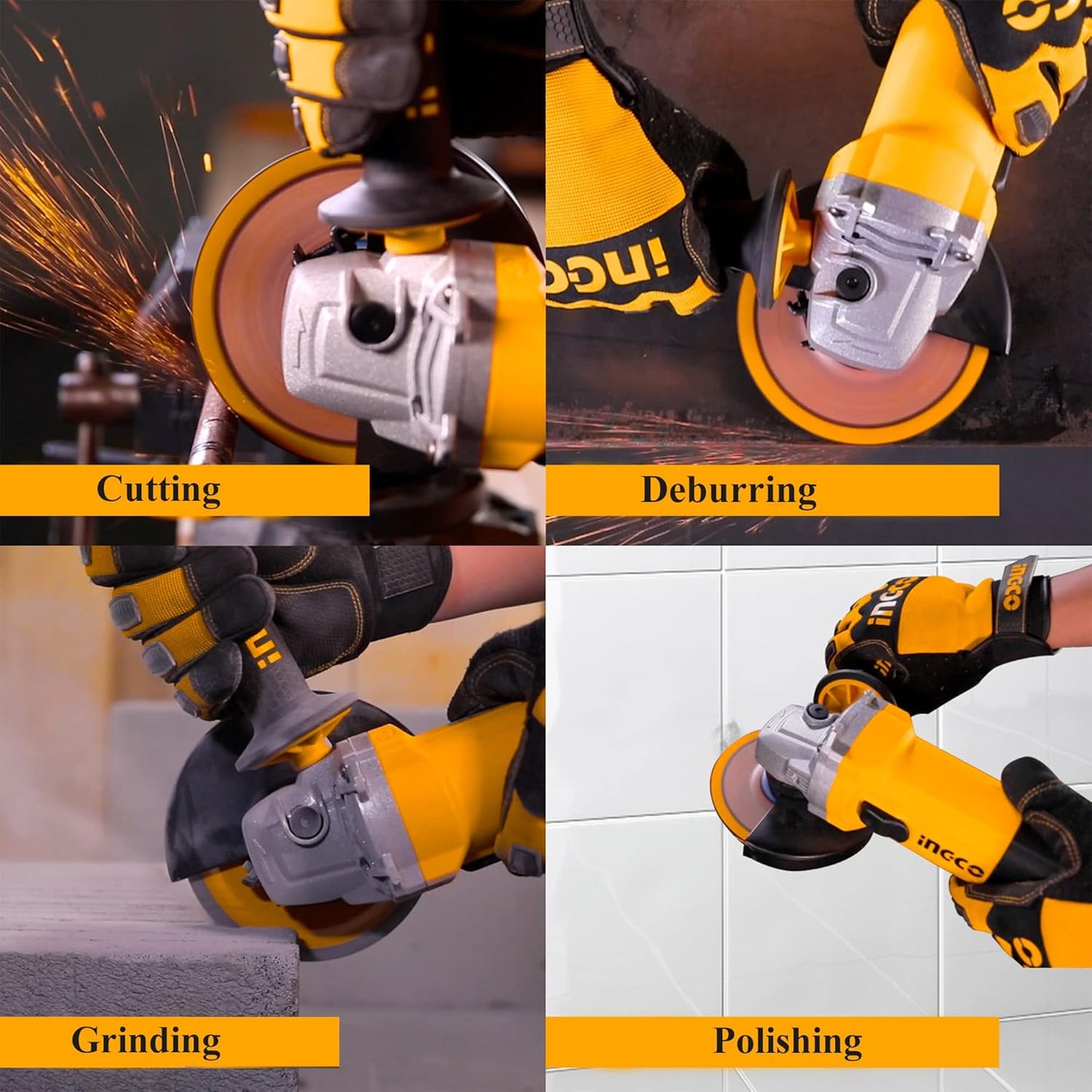 INGCO Angle Grinder-V (1100w)