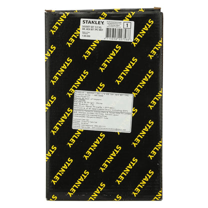 STANLEY 1-89-099 7-Piece 1/2'' SQ. Drive Hex Bit Metric Socket Set
