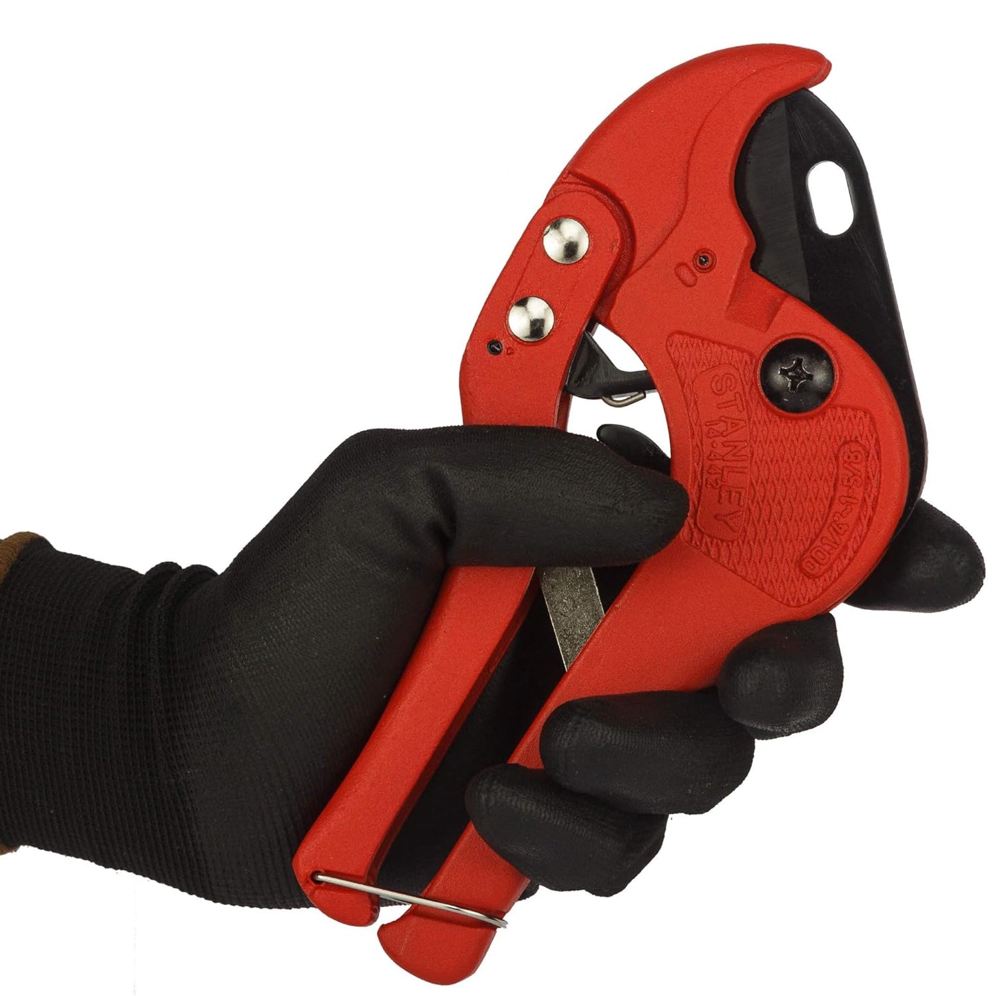 STANLEY 14-442 42 mm PVC Pipe Cutter (Red), Limited lifetime warranty