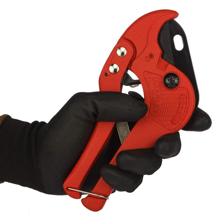 STANLEY 14-442 42 mm PVC Pipe Cutter (Red), Limited lifetime warranty