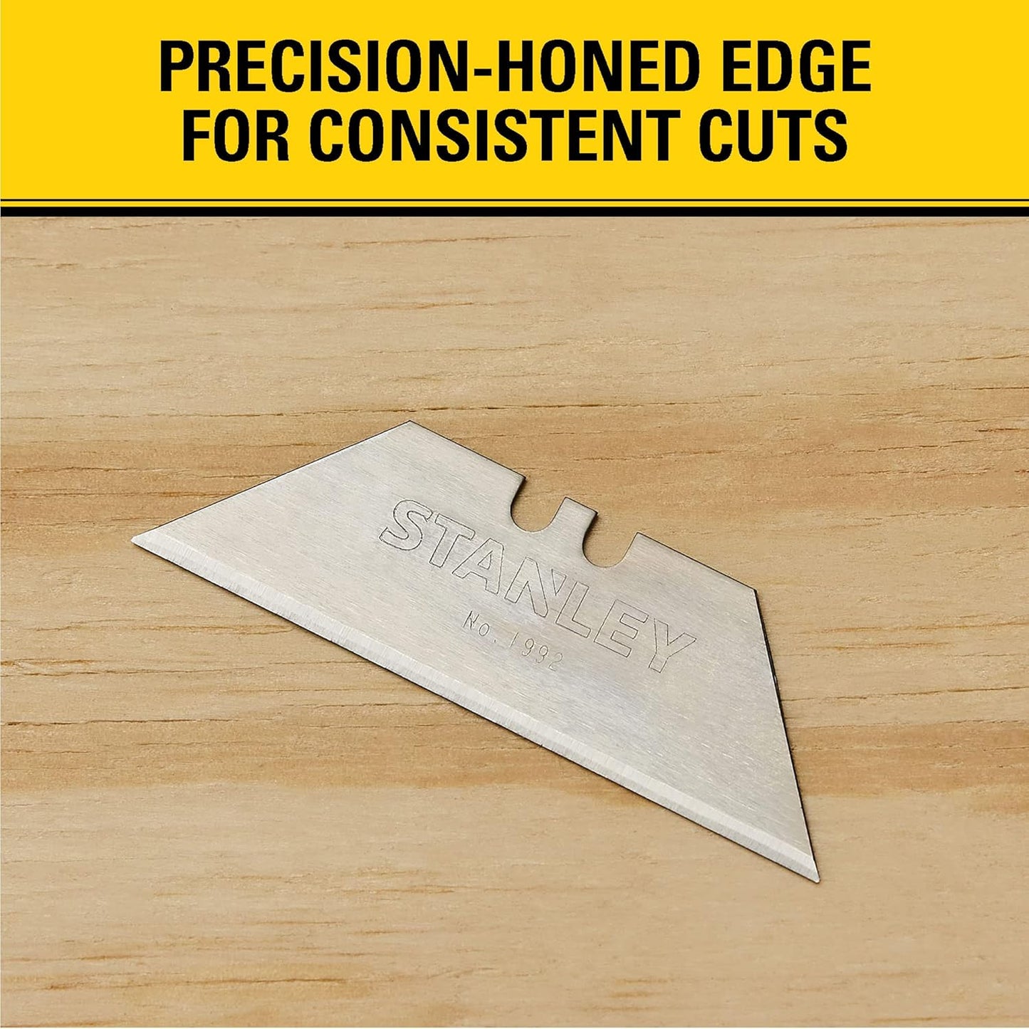 Stanley 11-921L 50-Pack Heavy Duty Utility Blades with Dispenser