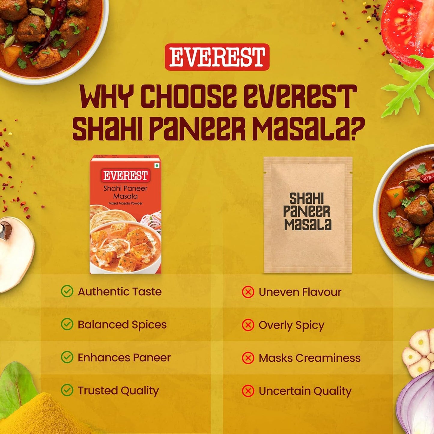 Everest Shahi paneer Masala, 100g