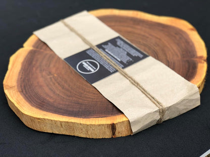 Udaipur Handicrafts Cutting Board (12 x 12 x 1.5 Inch) | Handcrafted Non-Slip Kitchen Chopping Board | Durable Natural Finish for Vegetables, Fruits, Meat, Cheese & Meal Prep