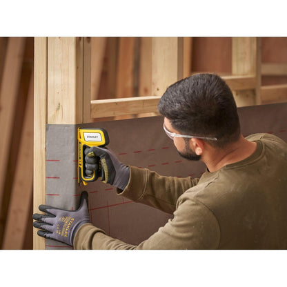 STANLEY STHT70440 2-in-1 Multi Tacker, Attachment Indication, Non-Slip Handle with Easy Squeeze Mechanism, Ideal for Type A Staples (6-10 mm) and Type J Headed Brad Pins (10 mm), Staples NOT Included