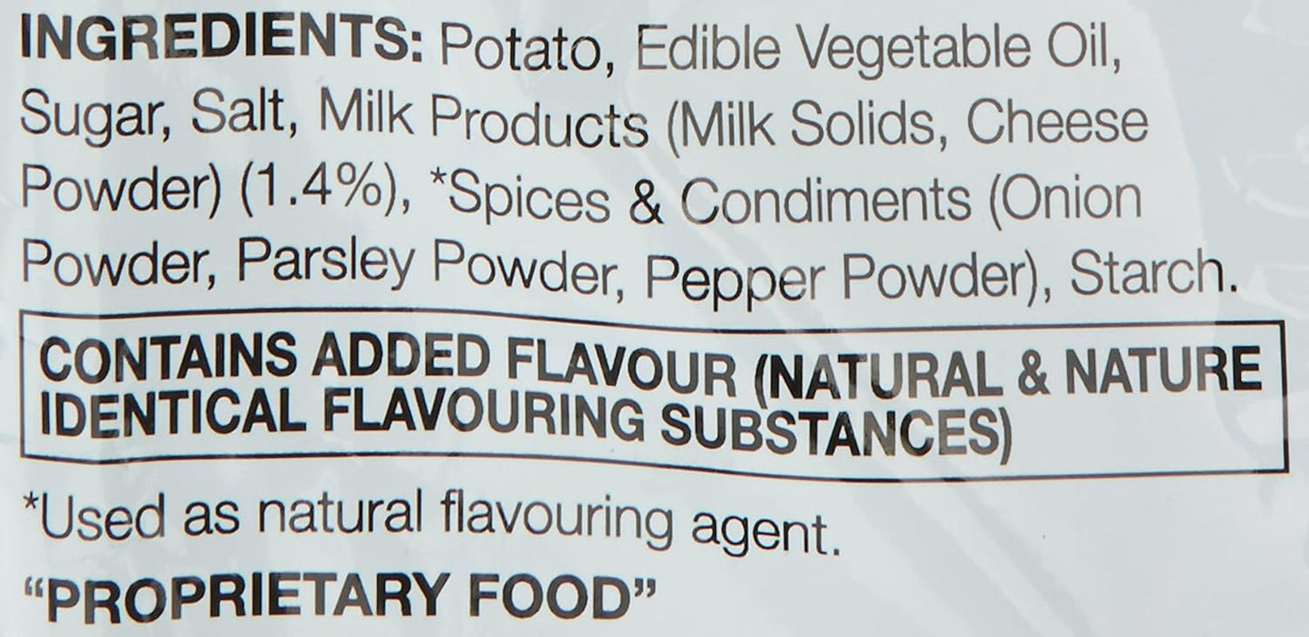 Lay's Potato Chips American Style Cream and Onion Flavour Party Pack, 177 Gram