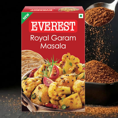 Everest Royal Garam Masala - 100g | Premium 13-Spice Blend for Rich Aroma, Colour & Flavor | Authentic Garam Masala Powder for Curries, Gravies & Indian Cooking