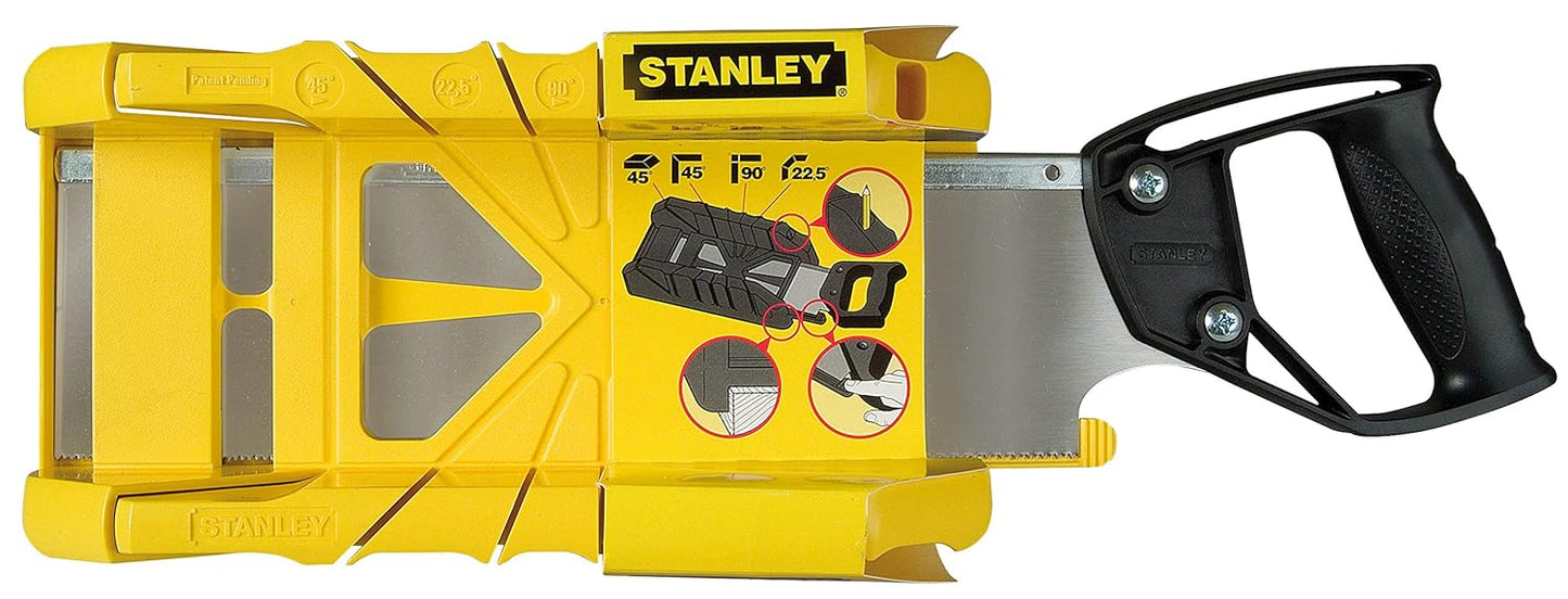 STANLEY 1-19-800 Storage Mitre Box with Saw