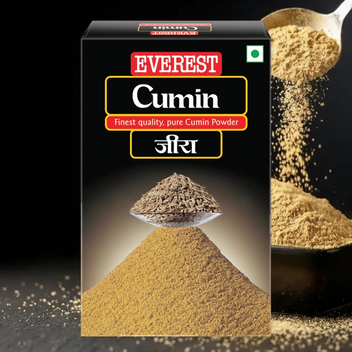 Everest Cumin Powder, Carton, 100 Gram