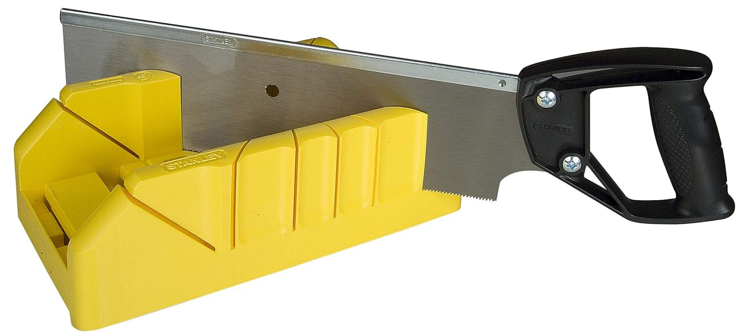 STANLEY 1-19-800 Storage Mitre Box with Saw