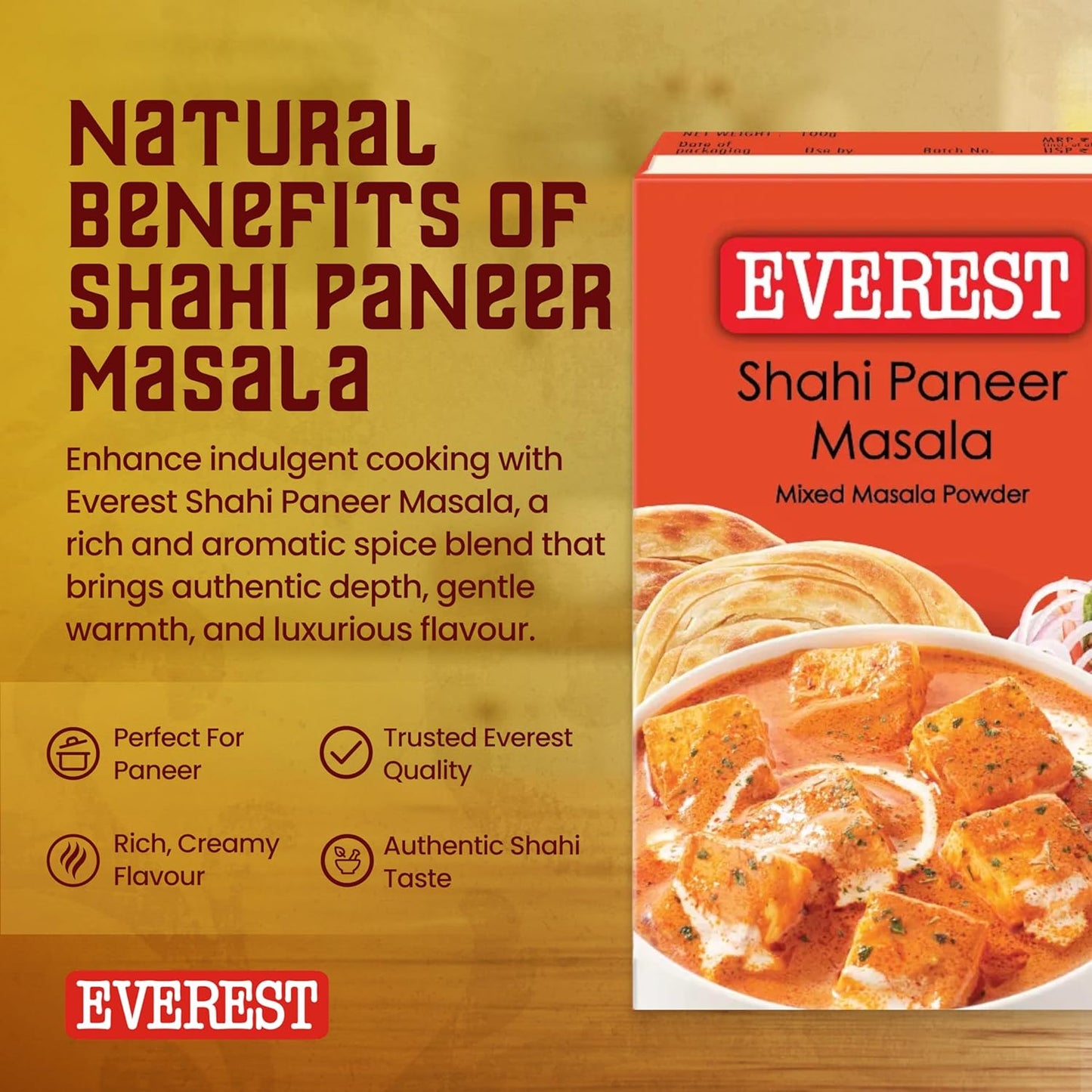 Everest Shahi paneer Masala, 100g