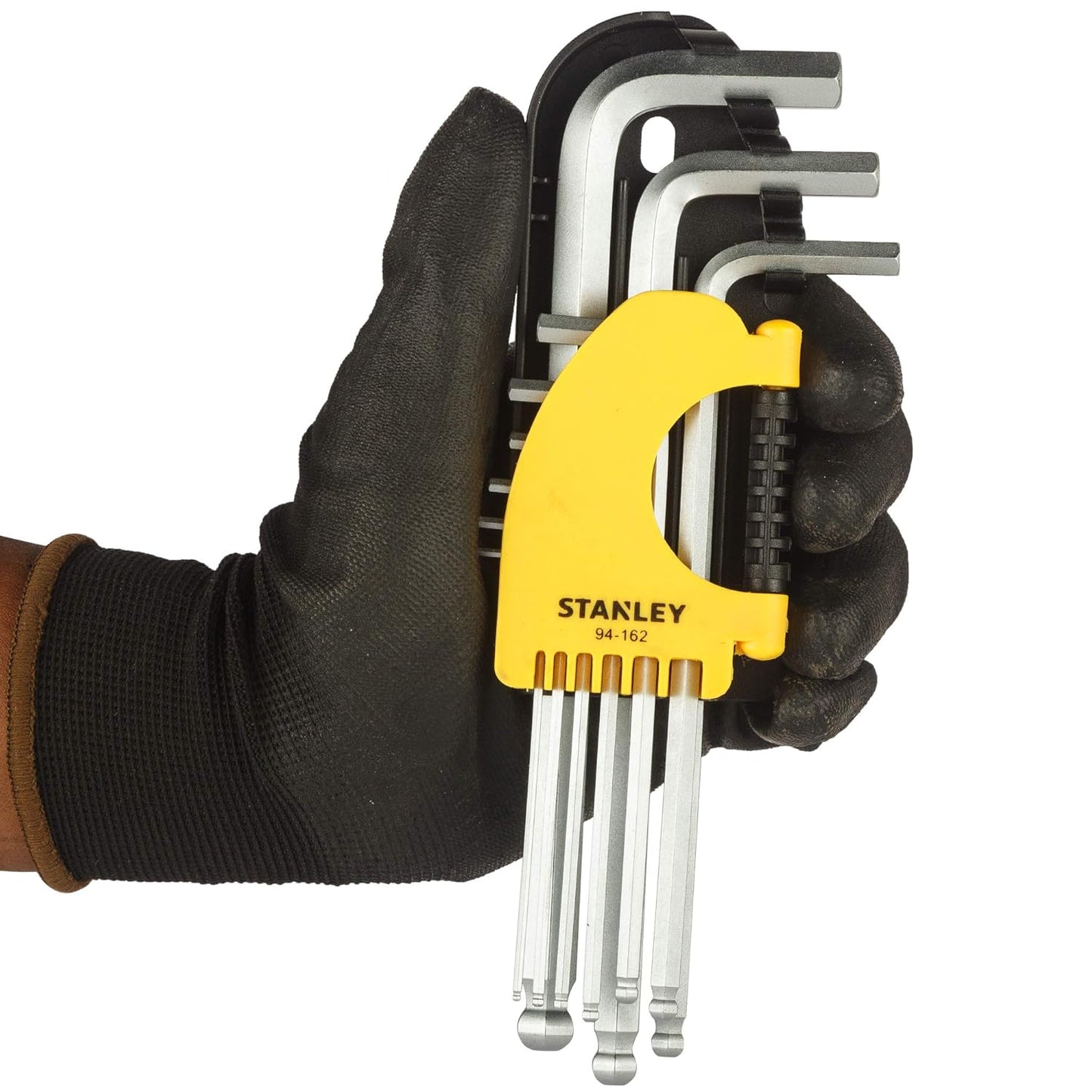 STANLEY STMT94162-8 Metric Extra Long Ball End Hex Key (9 pc)
