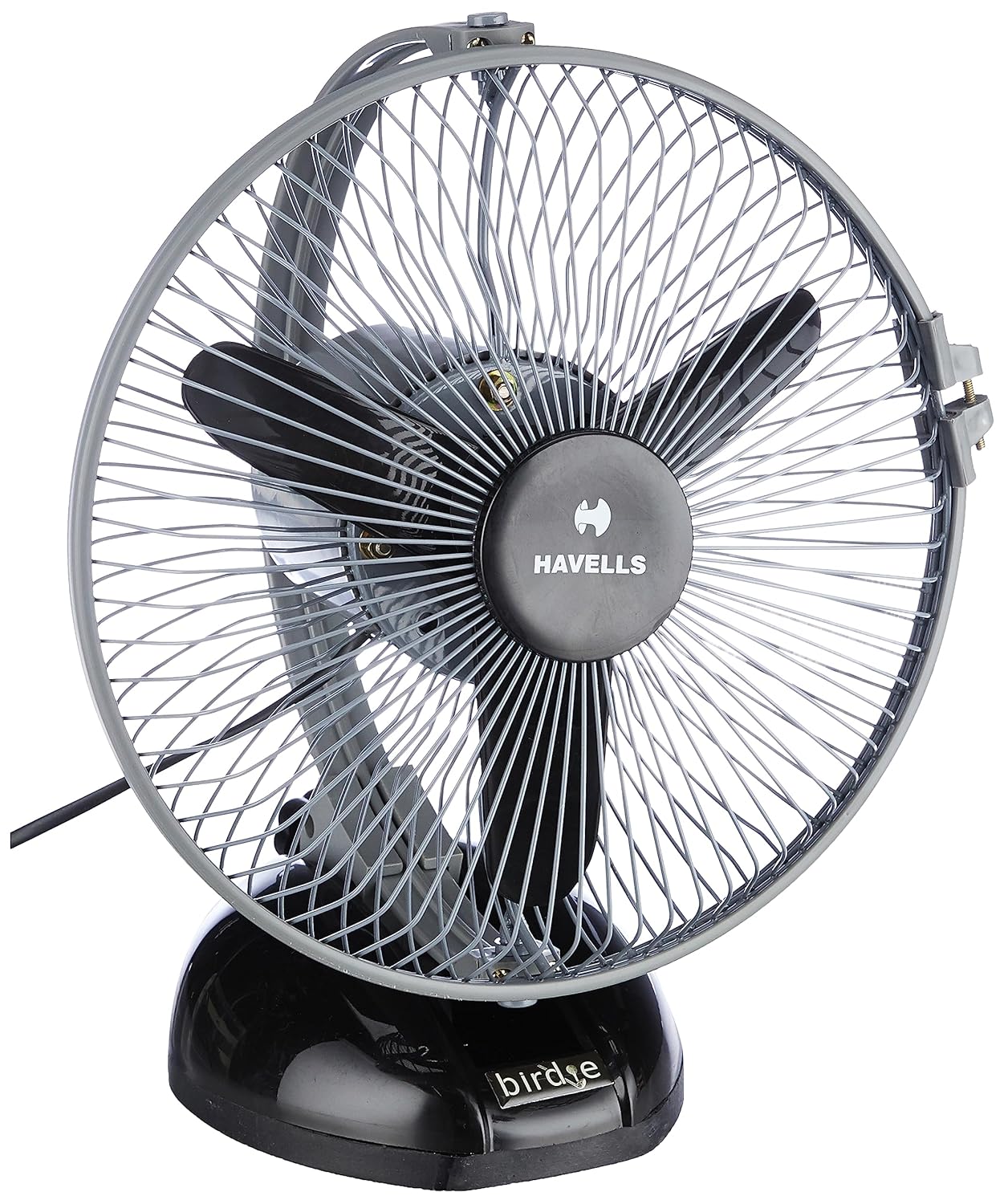 Havells Birdie 230mm Personal Fan (Black Grey)