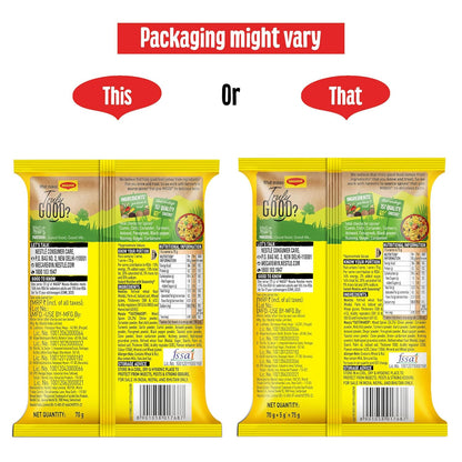 MAGGI 2-Minute Instant Noodles, Favourite Masala Taste, Masala Noodles With Goodness Of Iron, Made With Choicest Quality Spices, 70g/72g/75g Pouch (weight may vary)