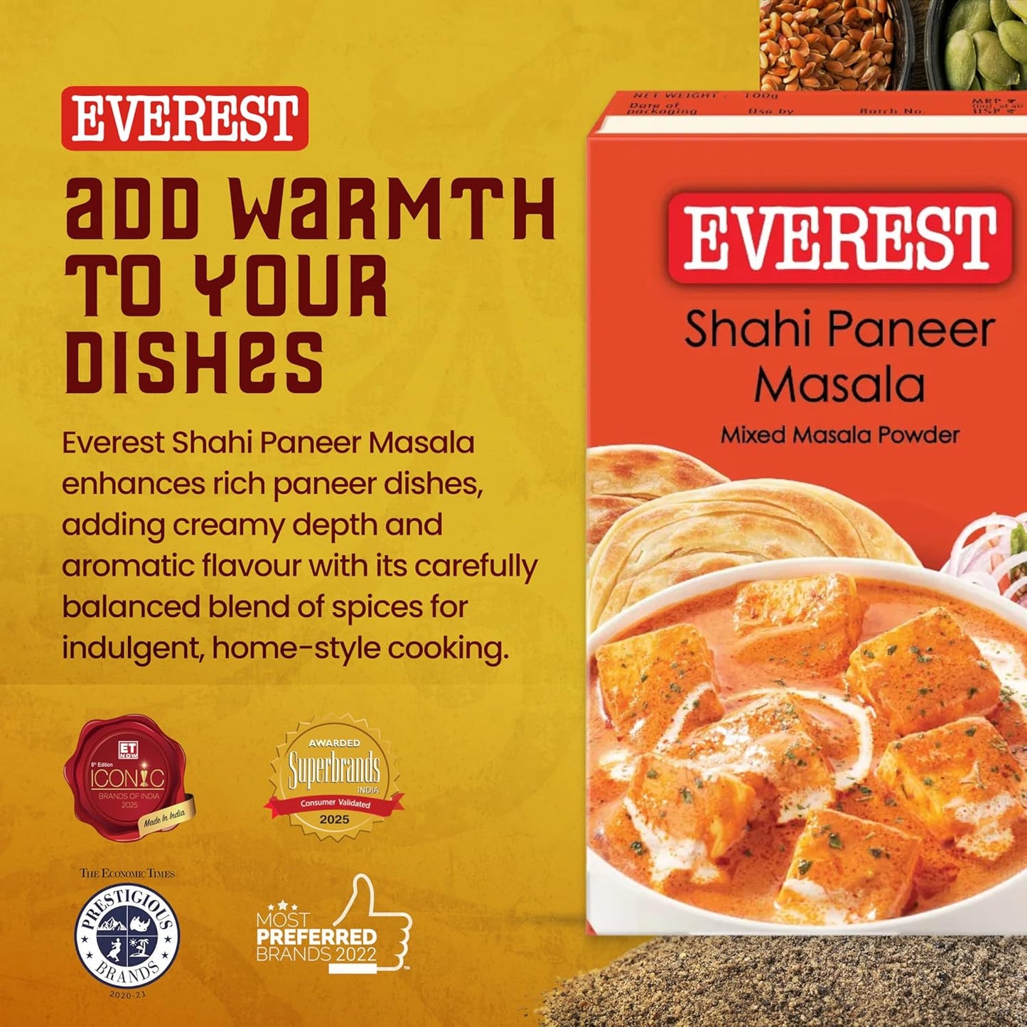 Everest Shahi paneer Masala, 100g