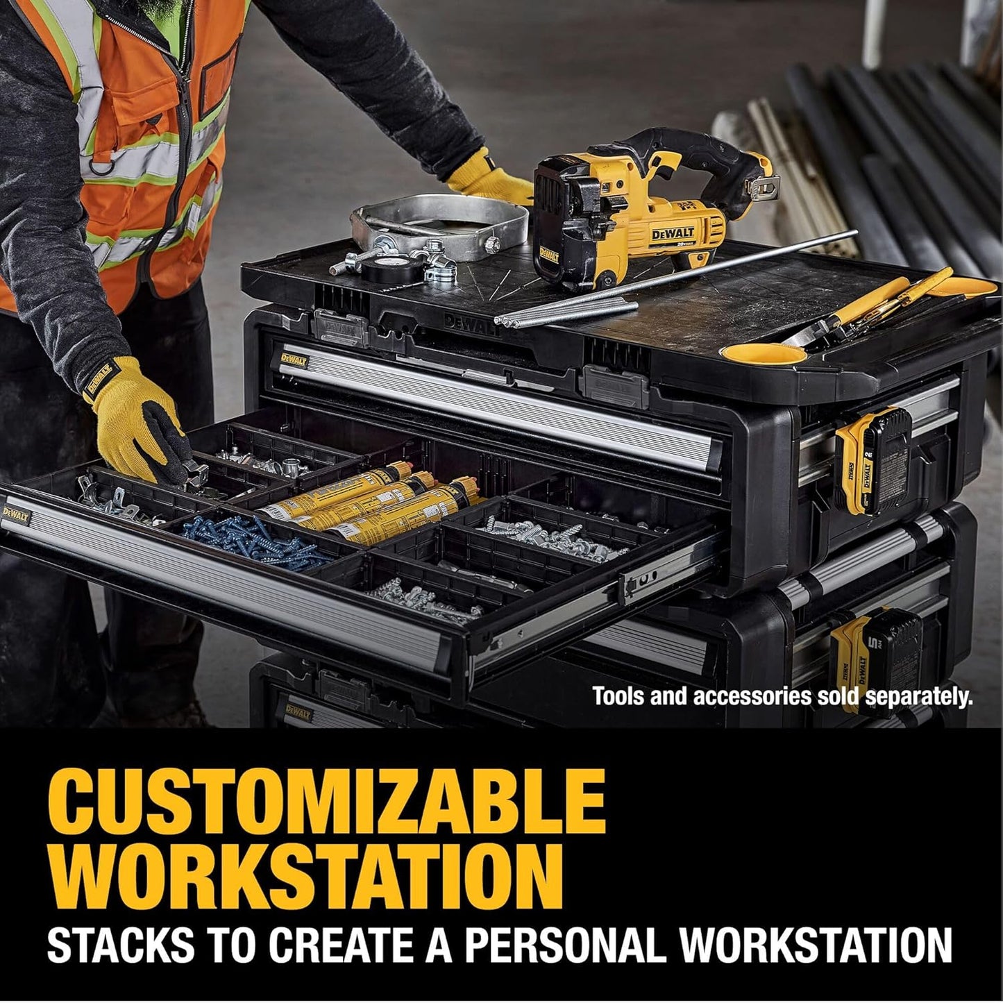 DEWALT 20V MAX XR POWERPACK, Lithium Ion 8 Ah Battery, 2-Pack (DCB2108-2)