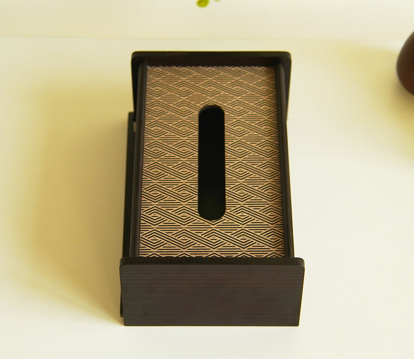 Udaipur Handicrafts Fiona Wooden Tissue Paper Holder