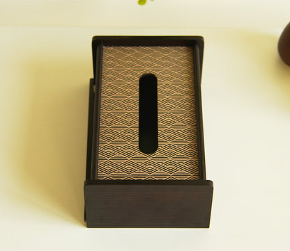 Udaipur Handicrafts Fiona Wooden Tissue Paper Holder