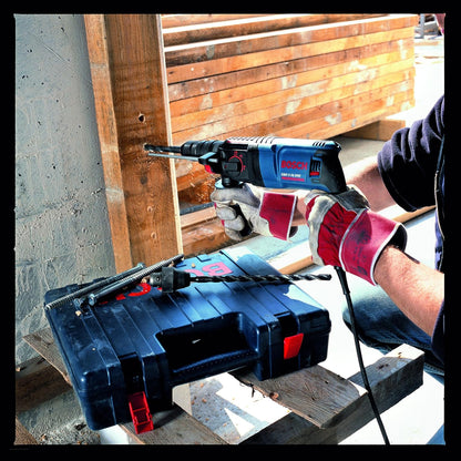 BOSCH GBH 2-26 RE Professional Rotary Hammer - SDS Plus | 800 W | SDS Plus Tool Holder | Rated Speed 0-900 rpm | Impact Rate 0-4000 BPM | Impact energy 0-2.7 J| Rotation Control Clutch | 1 Yr Warranty