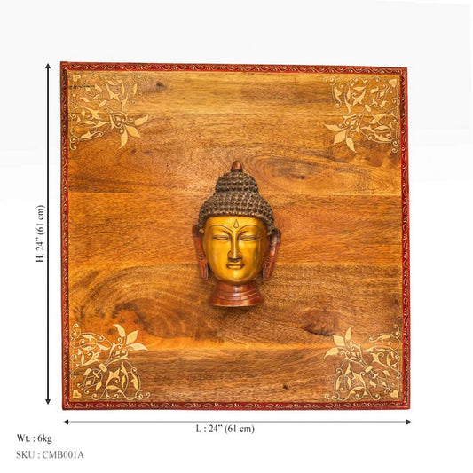 Buddha Wooden Panel