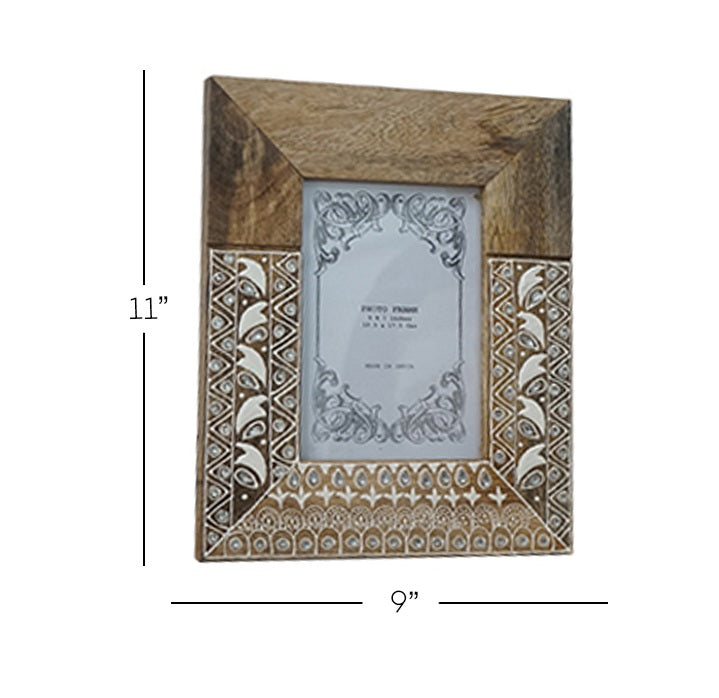 Udaipur Handicrafts Wood Photo Frame