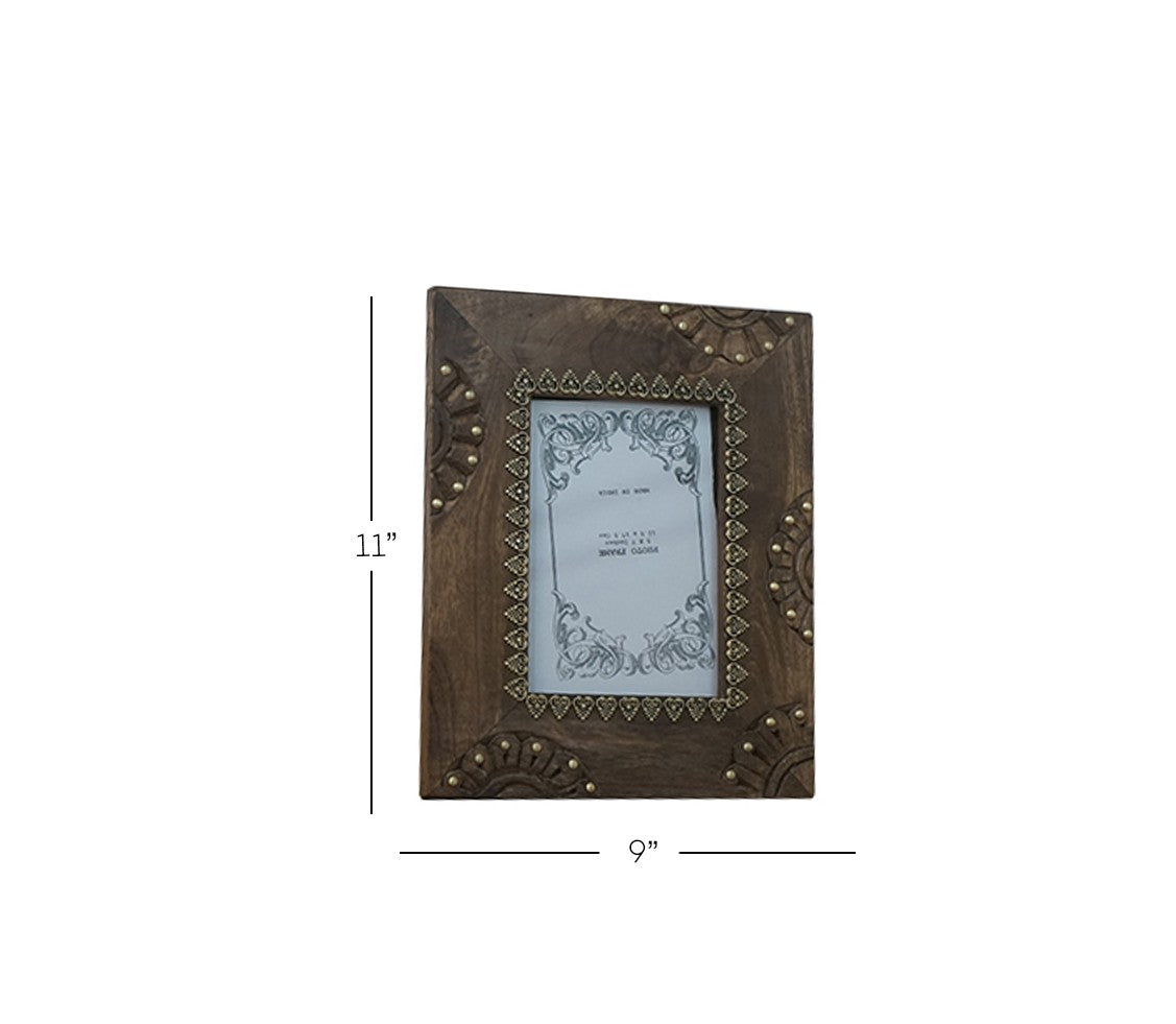 Udaipur Handicrafts Wood Photo Frame