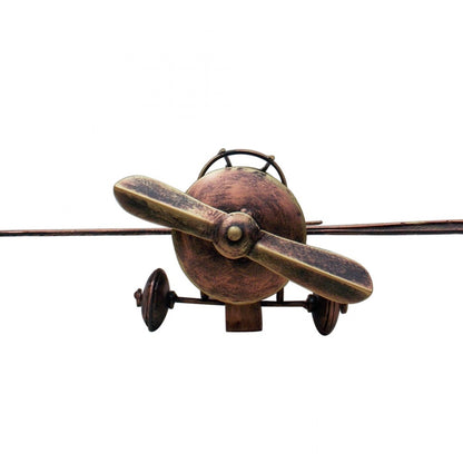 Hand Made Iron Aircraft for Home Decor