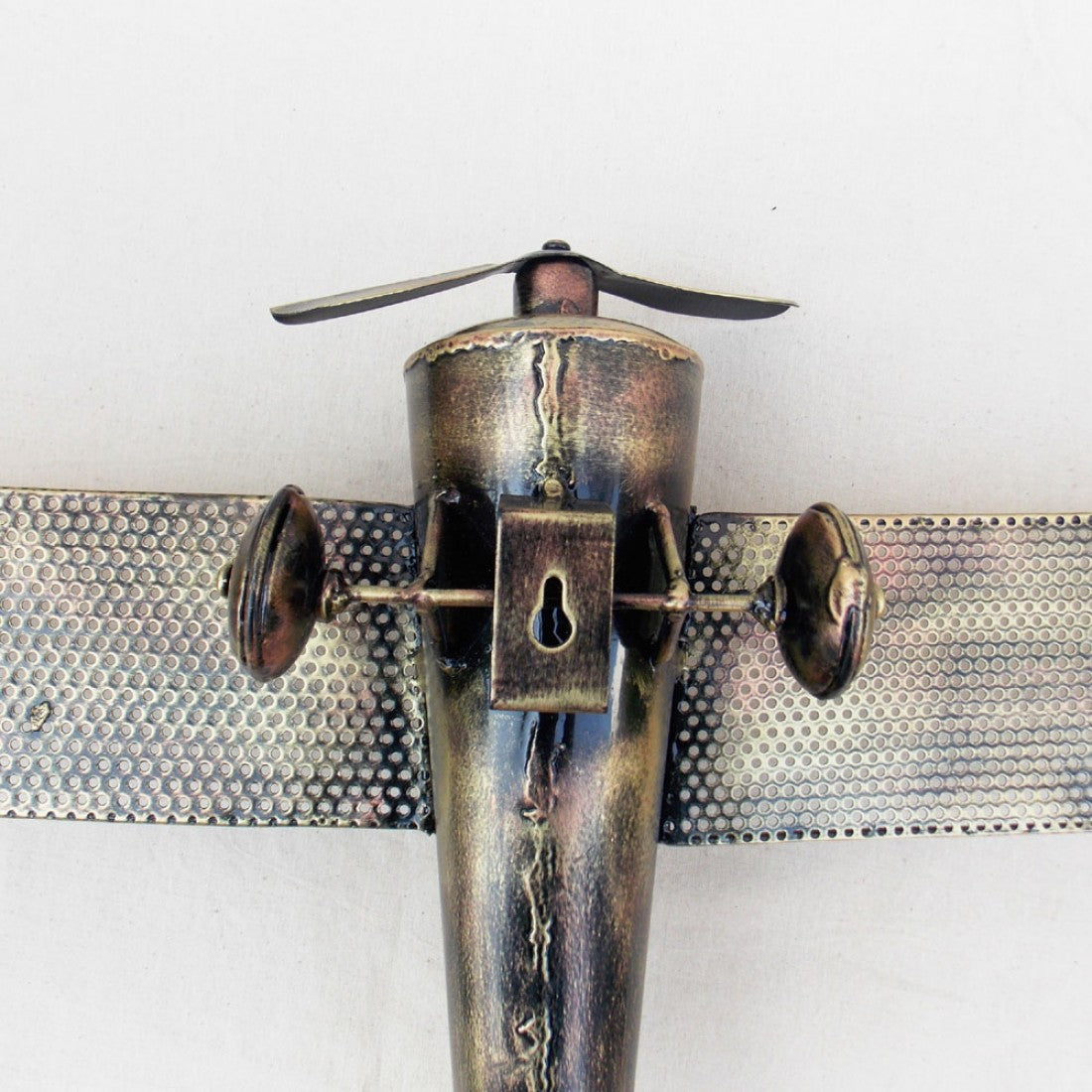 Hand Made Iron Aircraft for Home Decor