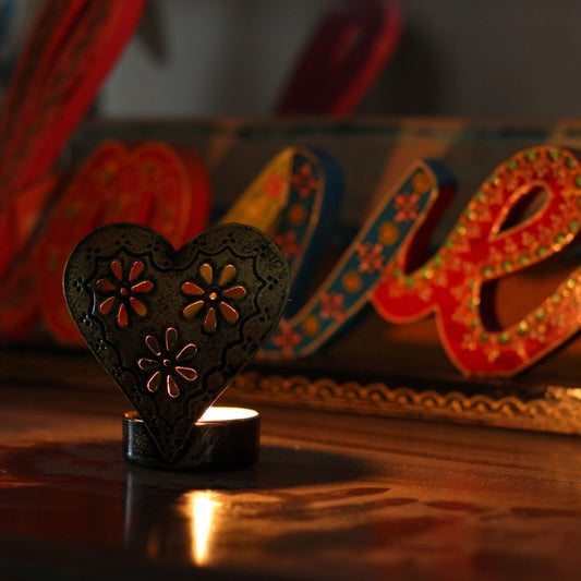 Heart T-Light Set