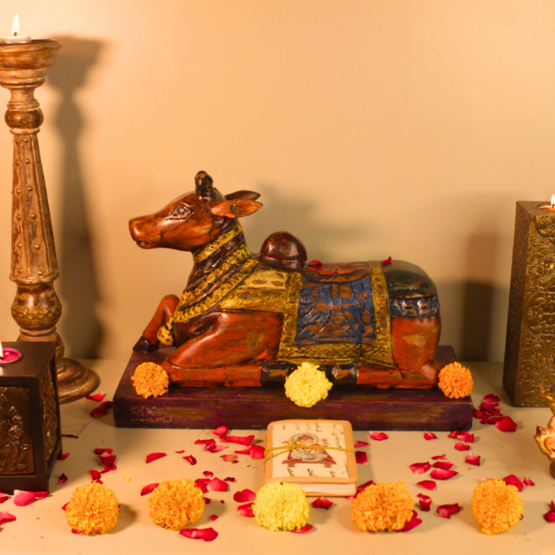 Nandi Wooden Sculpture