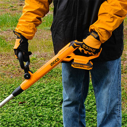 INGCO Cordless Grass Trimmer, 8200 RPM, With Battery & Charger CGTLI20301