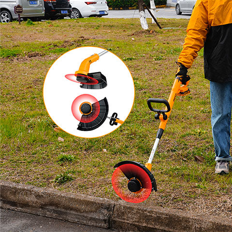 INGCO Cordless Grass Trimmer, 8200 RPM, With Battery & Charger CGTLI20301