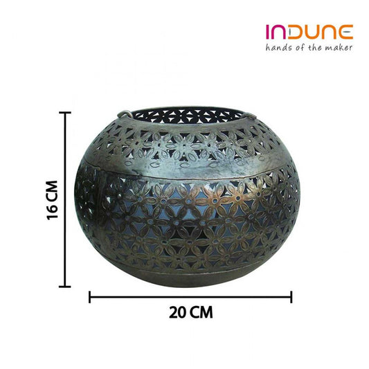 Handi Tea Light Antique Silver (Large)