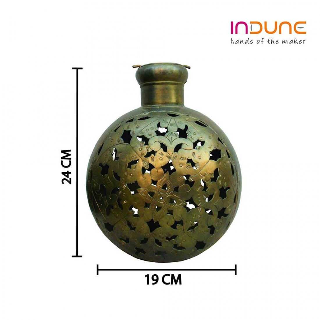 Iron Pot Golden Finish Kudia
