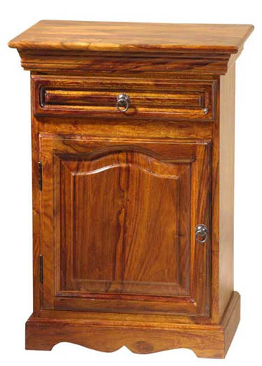 Udaipur Handicrafts Wood Bed Side Table